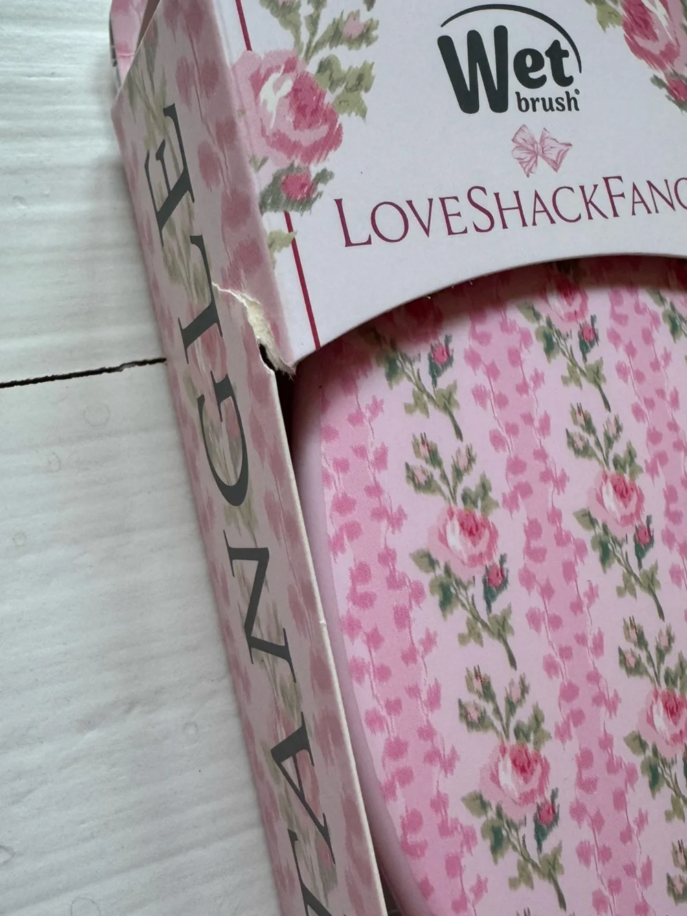 LoveShackFancy x Wet Brush Original Detangler Pink Floral NIB